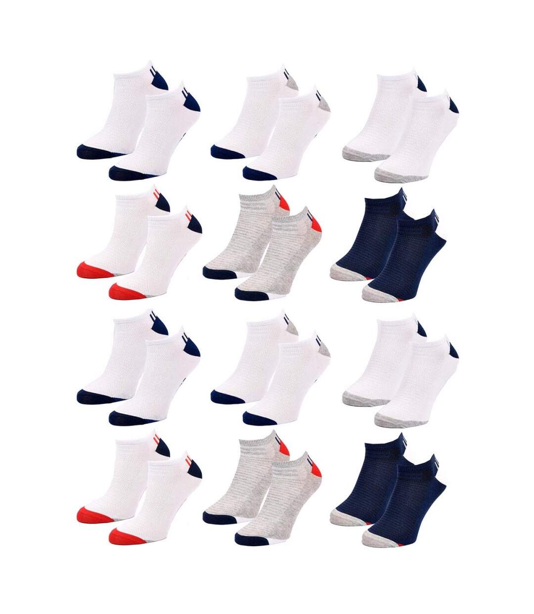 Chaussettes KAPPA SNEAKER - Pack de 12 pcs 1347-2