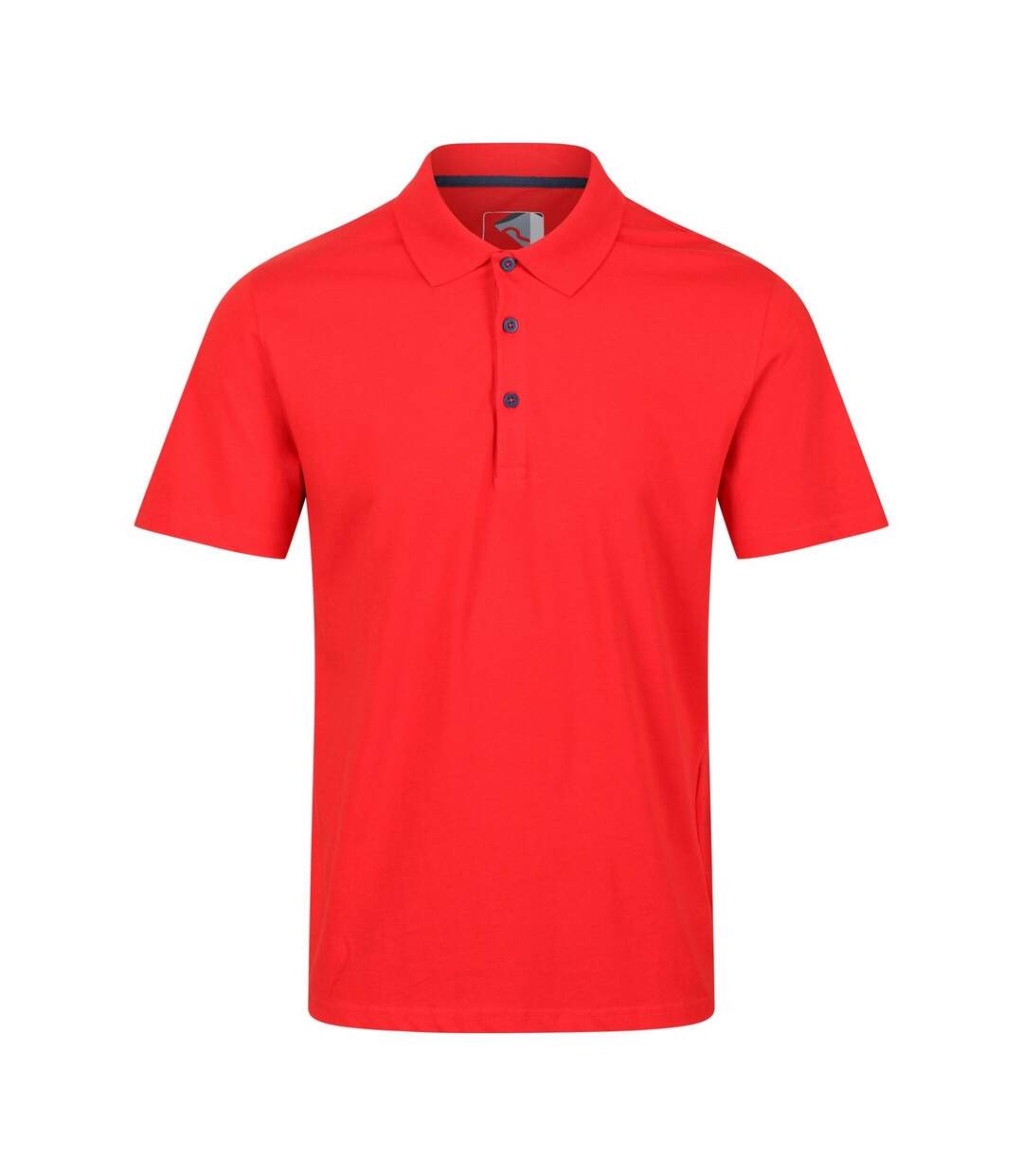 Regatta Mens Sinton Lightweight Polo Shirt (Fiery Red)