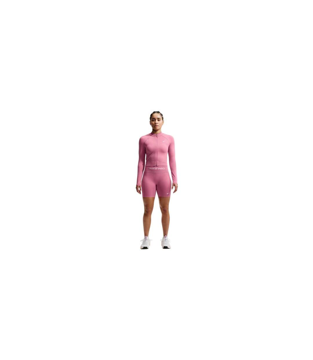 Short Performance Femme Rose Pâle Vif Nike-1