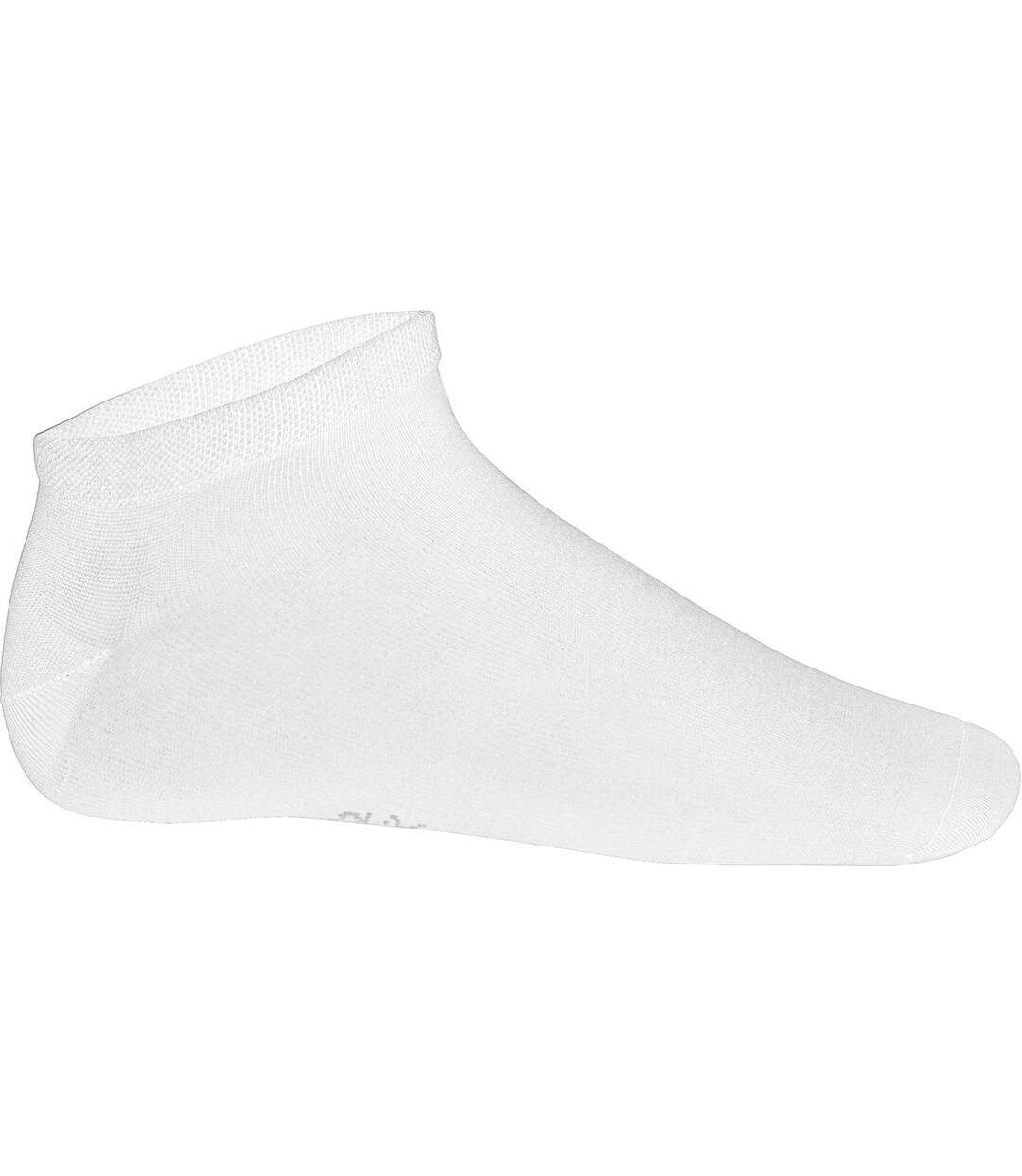 Paire de socquettes invisibles - PA037 - blanc