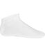 Paire de socquettes invisibles - PA037 - blanc