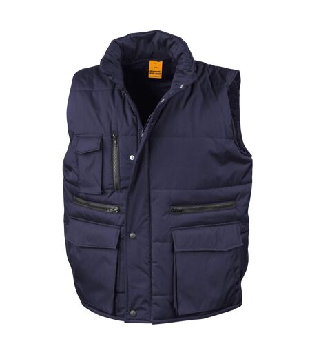 Veste Sans Manches Lance Homme Bleu Marine WORK-GUARD By Result