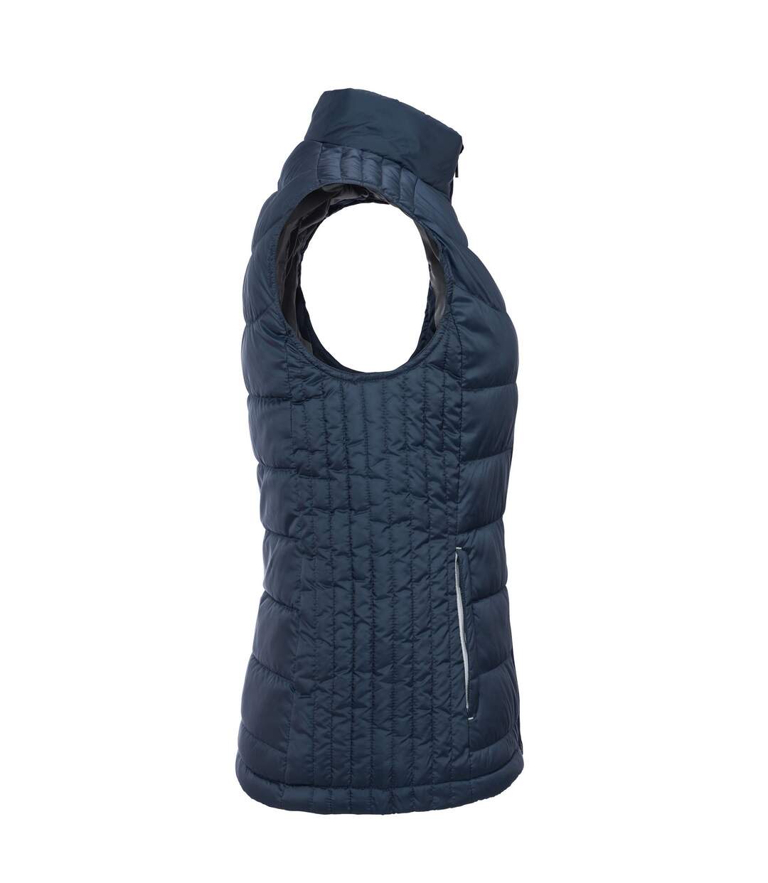 Womens/ladies Nano Padded Body Warmer French Navy Russell-3