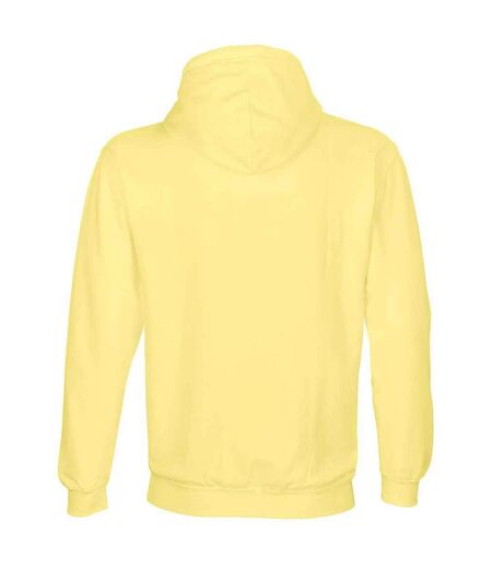 Sweat à capuche condor adulte jaune clair SOLS SOLS