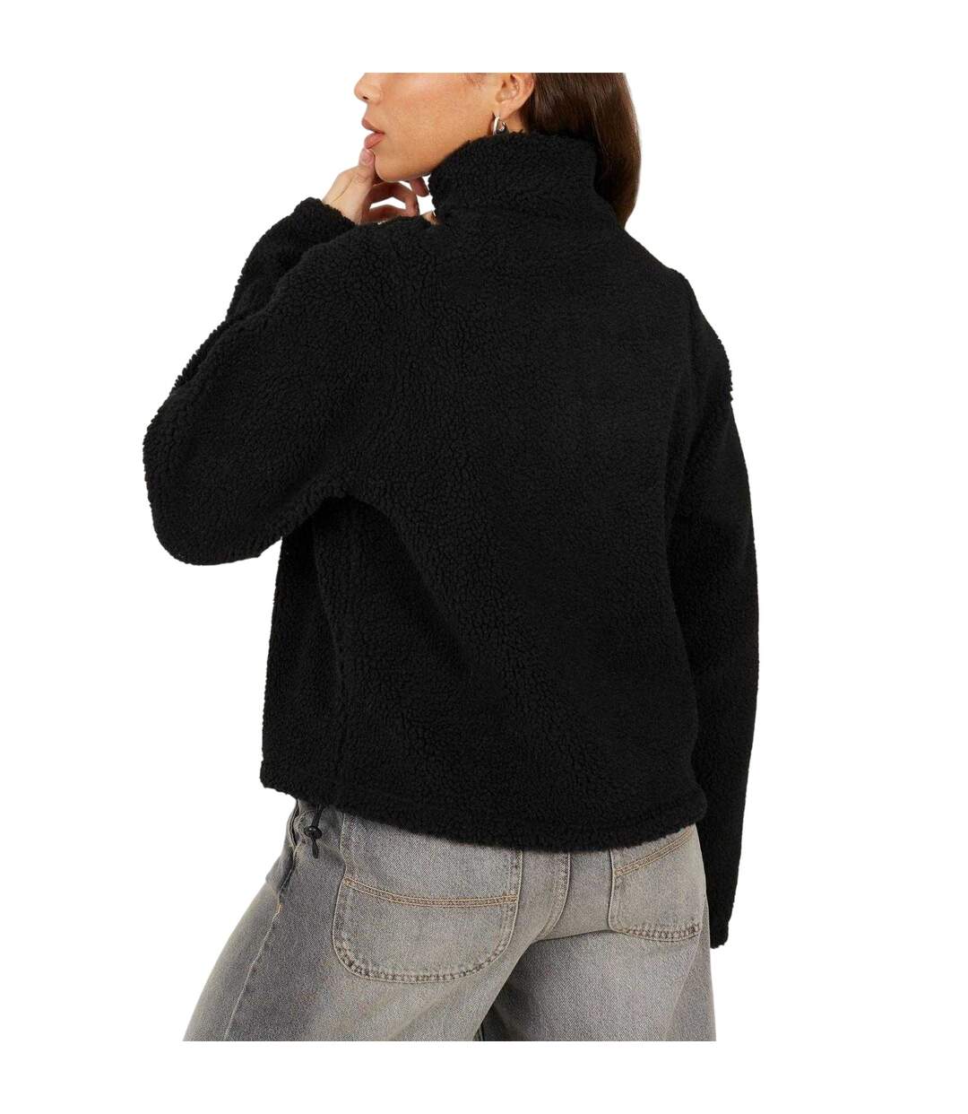 Sweat Femme Noir Brave Soul-3
