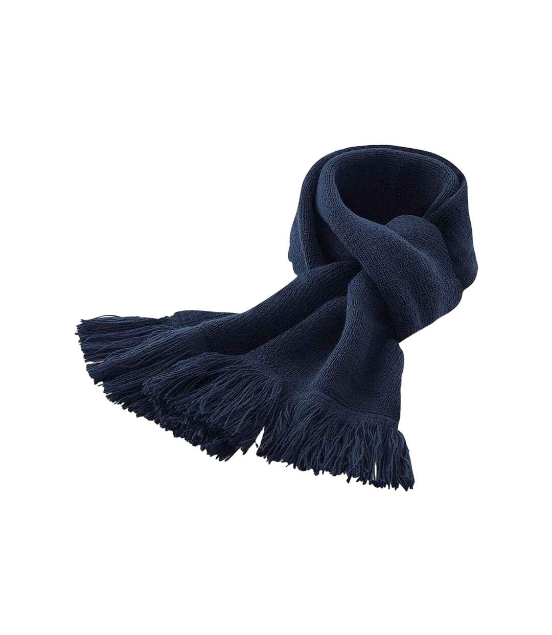 Écharpe Classic Adulte Taille Unique Bleu Marine Beechfield-2