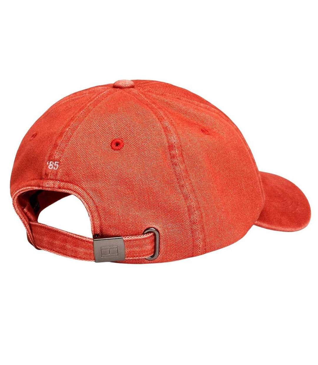Mens Cotton Baseball Cap Brick Red Tommy Hilfiger-2