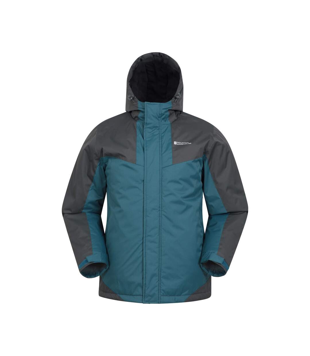 Blouson De Ski Dusk Homme Bleu Pétrole Noir Mountain Warehouse-1