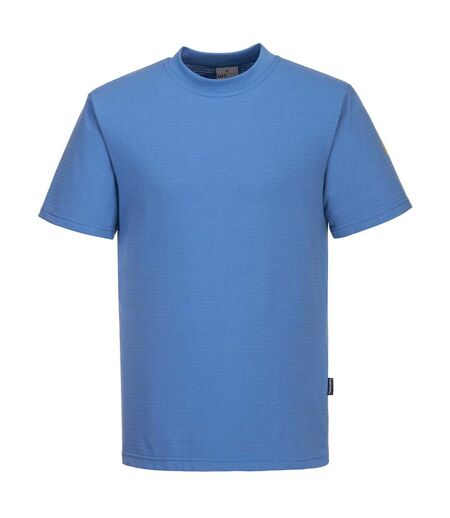Portwest Mens Anti-Static T-Shirt (Hamilton Blue) - UTPW101
