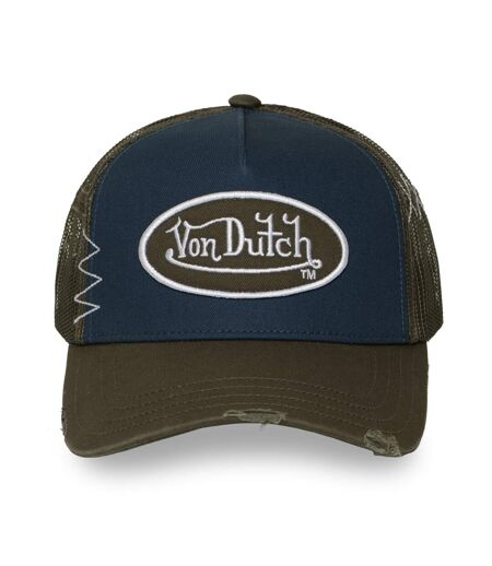 Casquette trucker avec filet effet usé avec filet et patch Used14 Vondutch