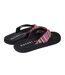Womens/ladies Adios Aloe Flip Flops Pink Rocket Dog-2