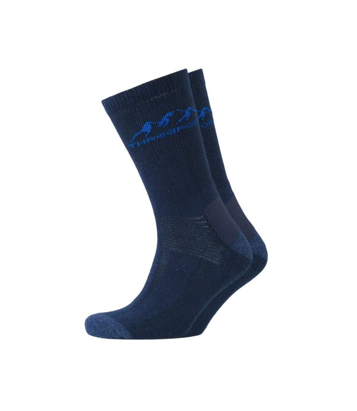 Threepoint Mens Peddars Socks (Pack of 2) (Navy)