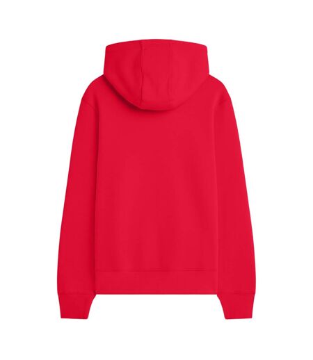 Mens Logo Hoodie Red Tommy Hilfiger