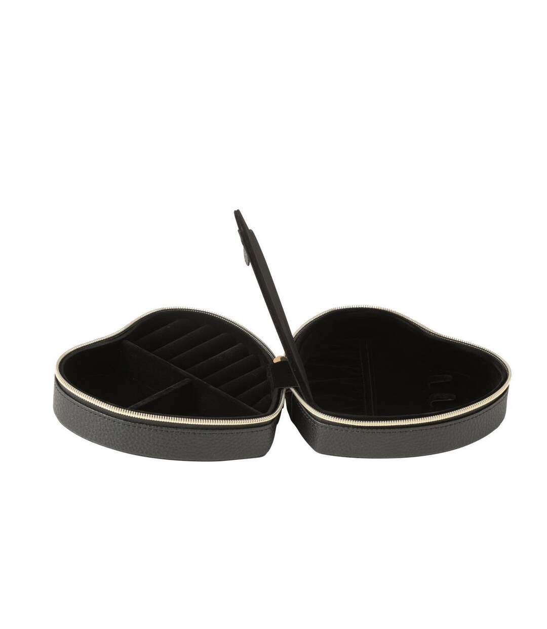 Boîte à Bijoux Cœur Ericka 16cm Noir-2