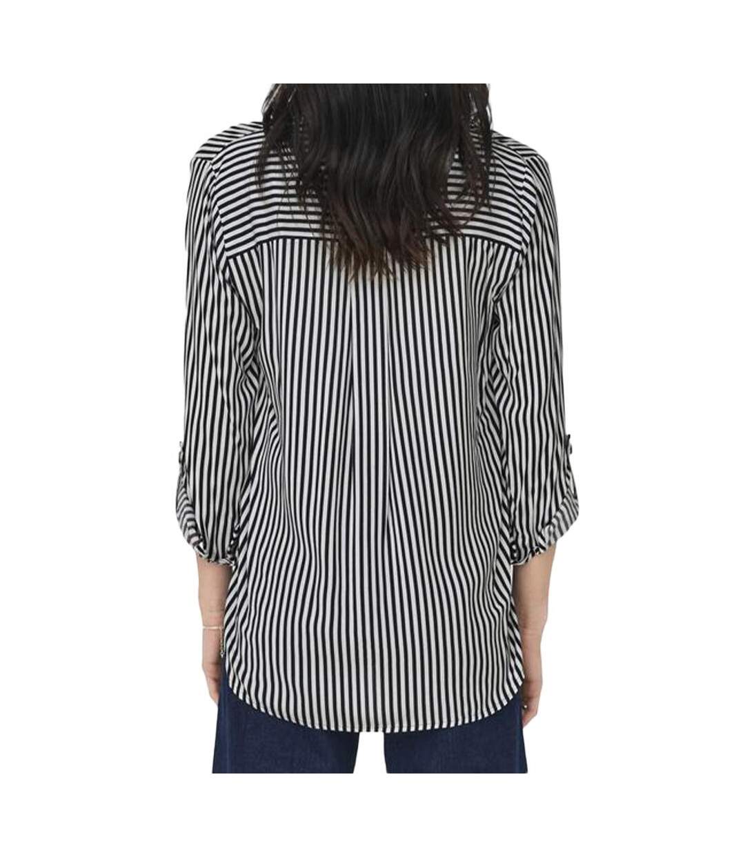 Chemise à rayures blanc/marine femme jdy laurel - l-2