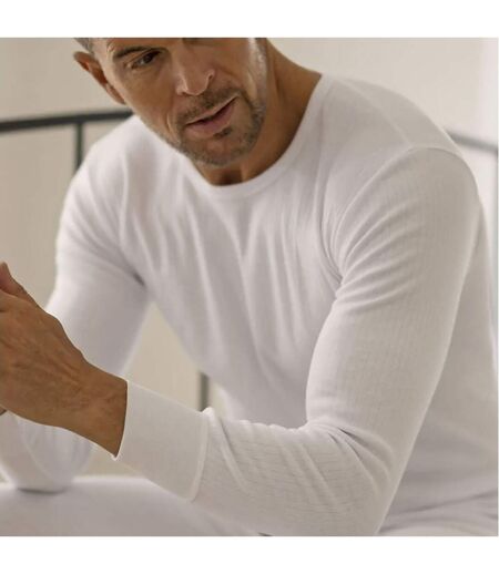 Winter Men's Thermal Underwear Set: Top and Long Johns