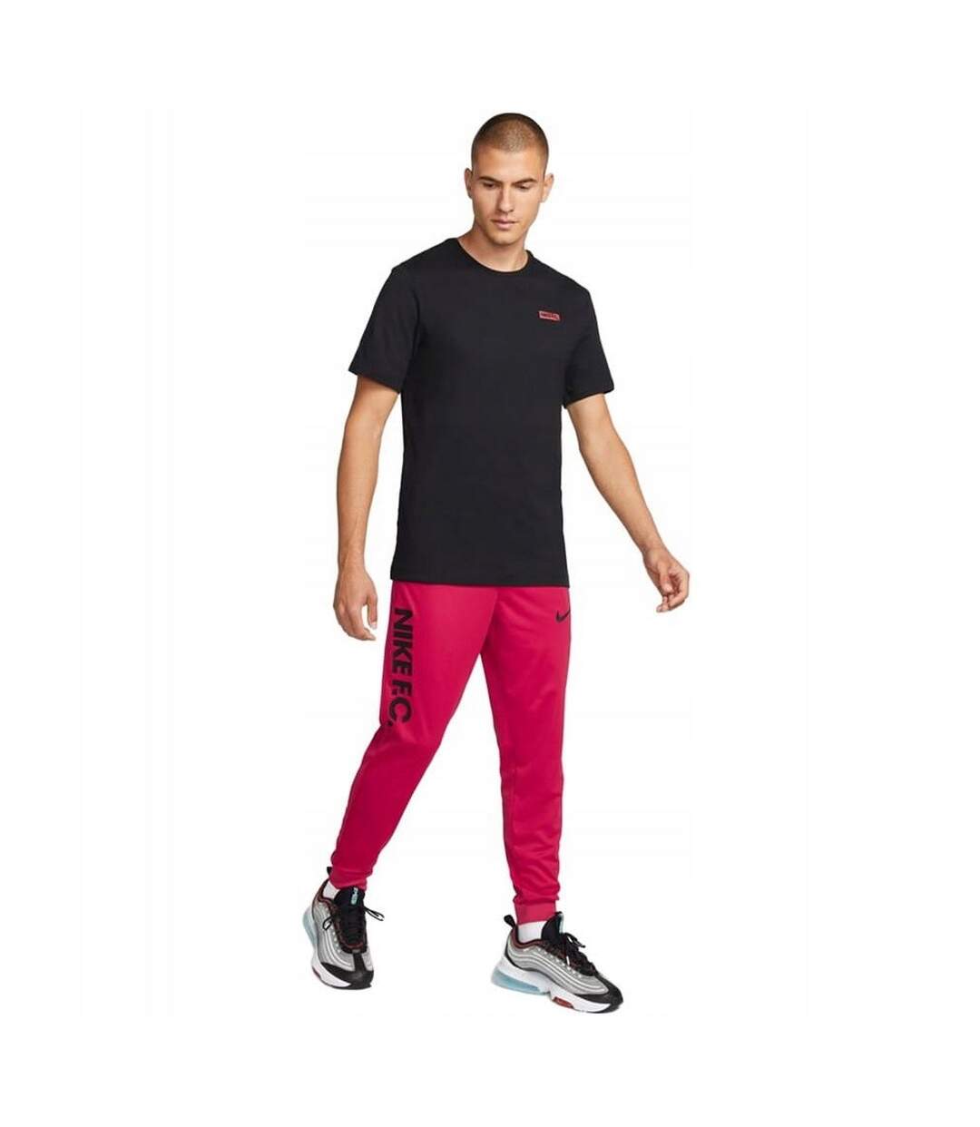 Pantalon De Jogging Fc Libero Homme Rose Nike-1