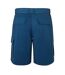Short À Poches Motif/style Délavé Homme Bleu Marine SoulCal-2