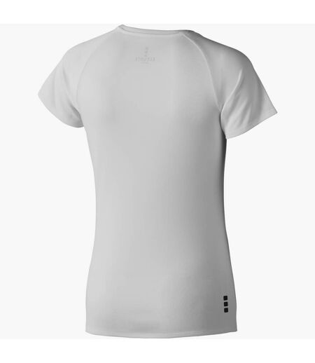 Elevate Womens/Ladies Niagara Short Sleeve T-Shirt (White)