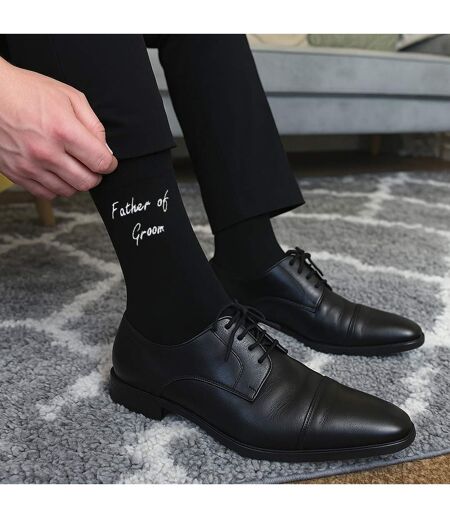 3 Pairs Mens Wedding Socks for Father of the Groom & Bride | Wedding Gift