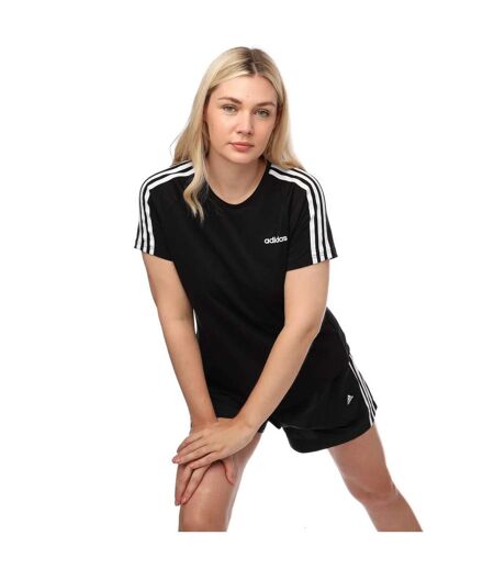 T-shirt design move femme noir Adidas