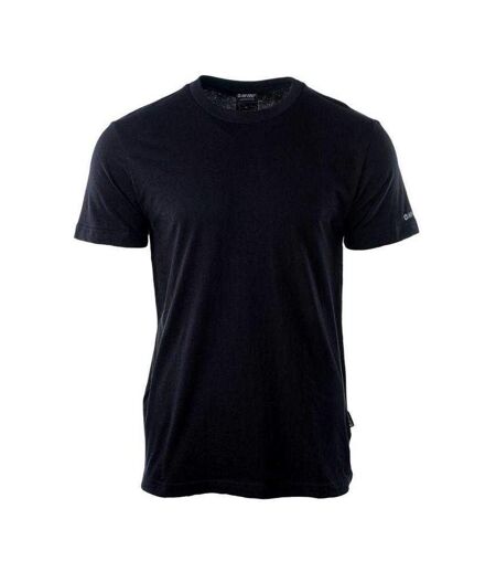 T-shirt Motif/style Uni Homme Noir Hi-Tec