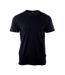 T-shirt Motif/style Uni Homme Noir Hi-Tec-1