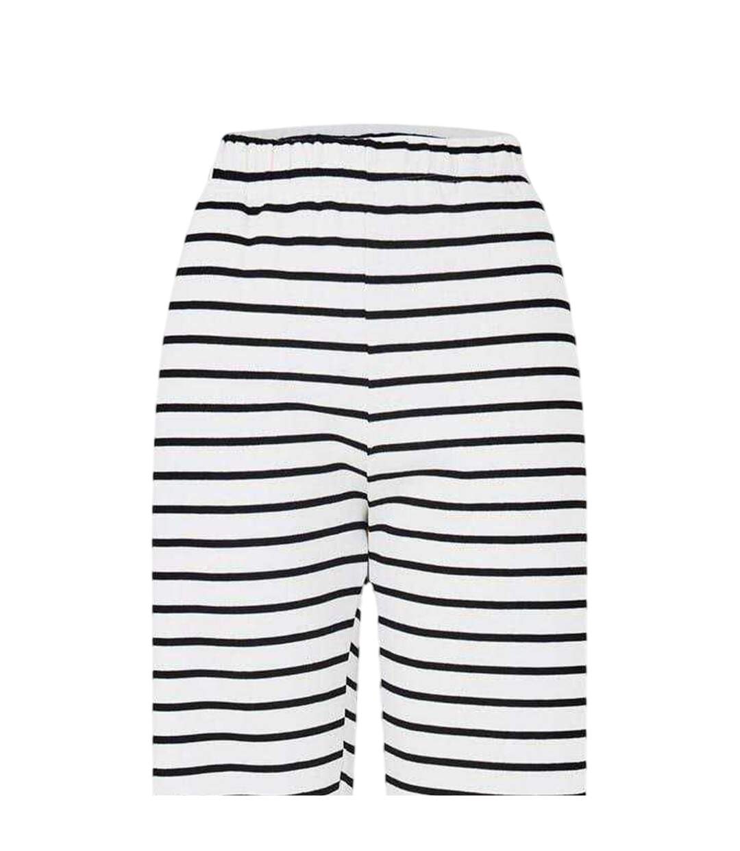 Womens/ladies Sweatpants White Black Pieces-2