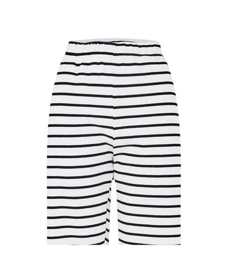 Womens/ladies Sweatpants White Black Pieces