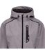 Veste Softshell Wallace Homme Gris Bleu Foncé Chiné Trespass-3
