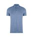 Mens Faded Polo Shirt Indigo Tommy Hilfiger-1