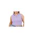 Haut Court Sans Manches Femme Rose Violet Brave Soul-1