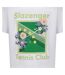 T-shirt Manches Courtes Tennis Club Homme Blanc Slazenger-3