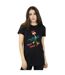 Disney Femmes/Les femmes Moana Boat Snack Coton Boyfriend T-Shirt (Noir) - UTBI39358-2