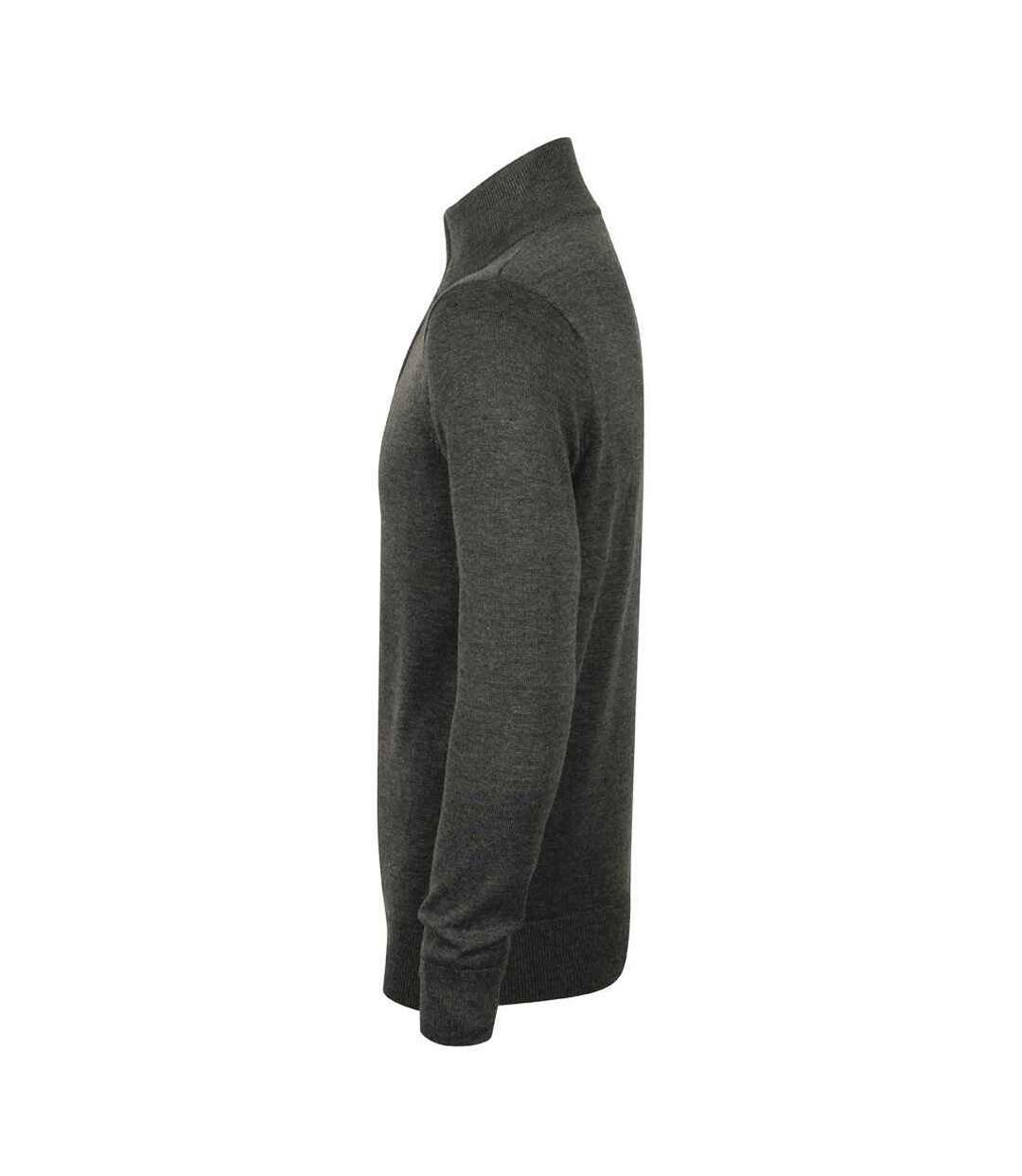 Pull Homme Gris Chiné Henbury-3