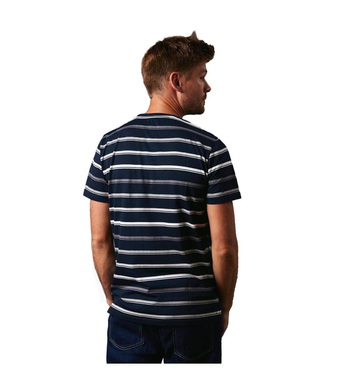 T-shirt classic homme bleu marine Maine