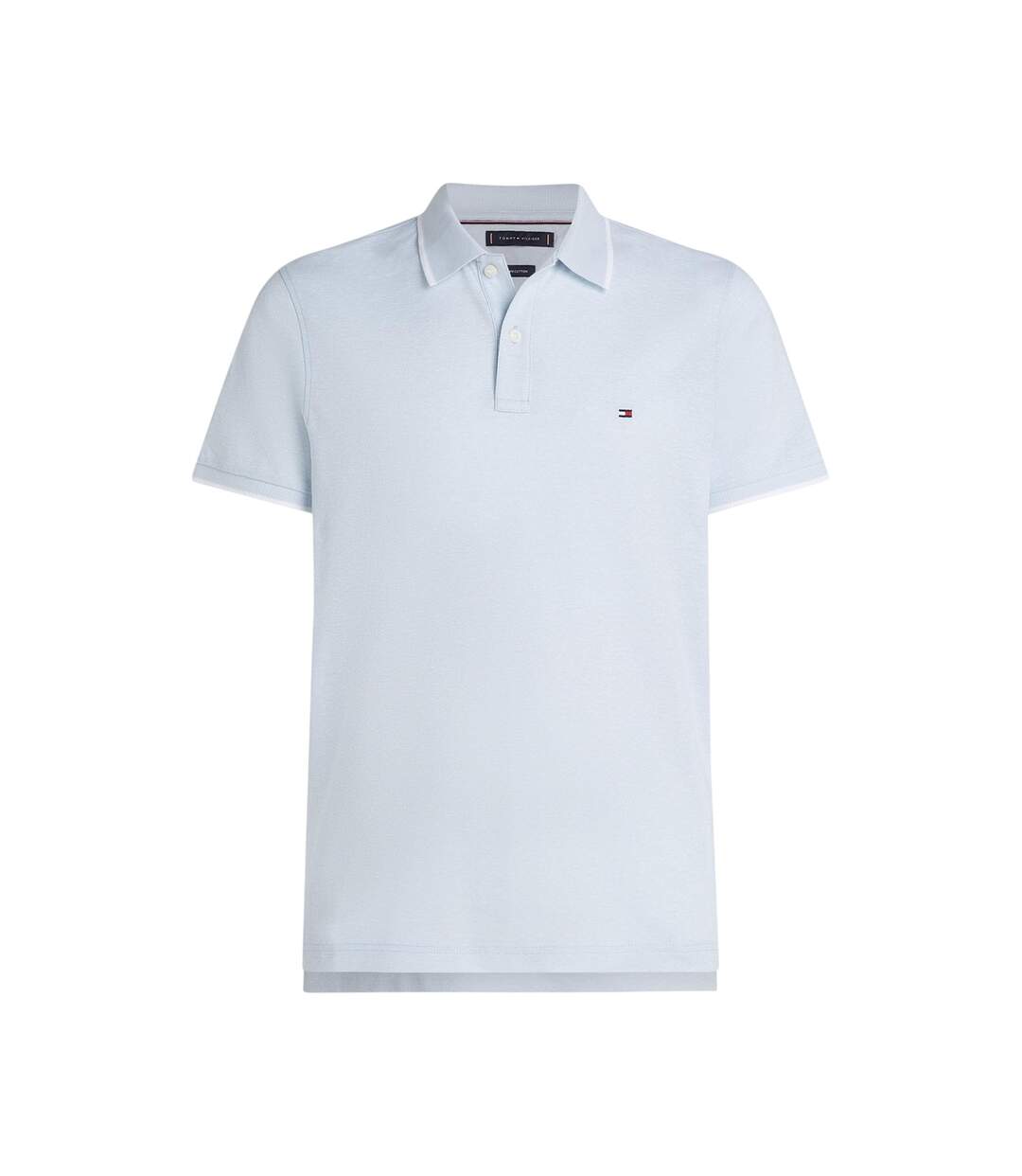 Mens Regular Polo Shirt Breezy Blue Tommy Hilfiger-2