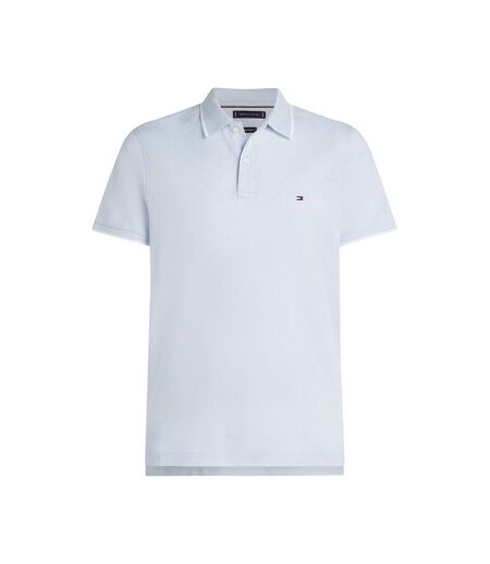 Mens Regular Polo Shirt Breezy Blue Tommy Hilfiger