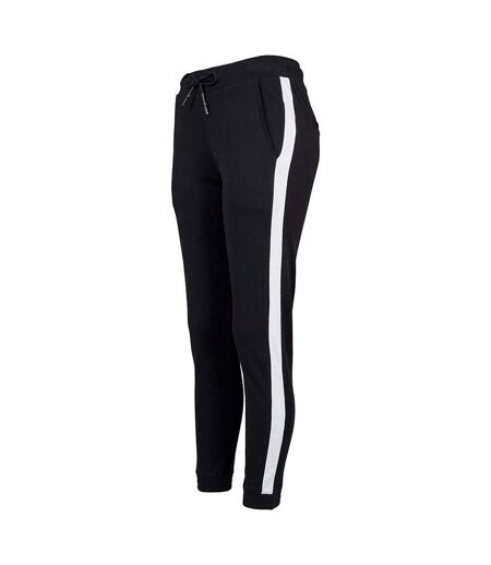 Build Your Brand - Pantalon de jogging - Femme (Noir / blanc) - UTRW7721