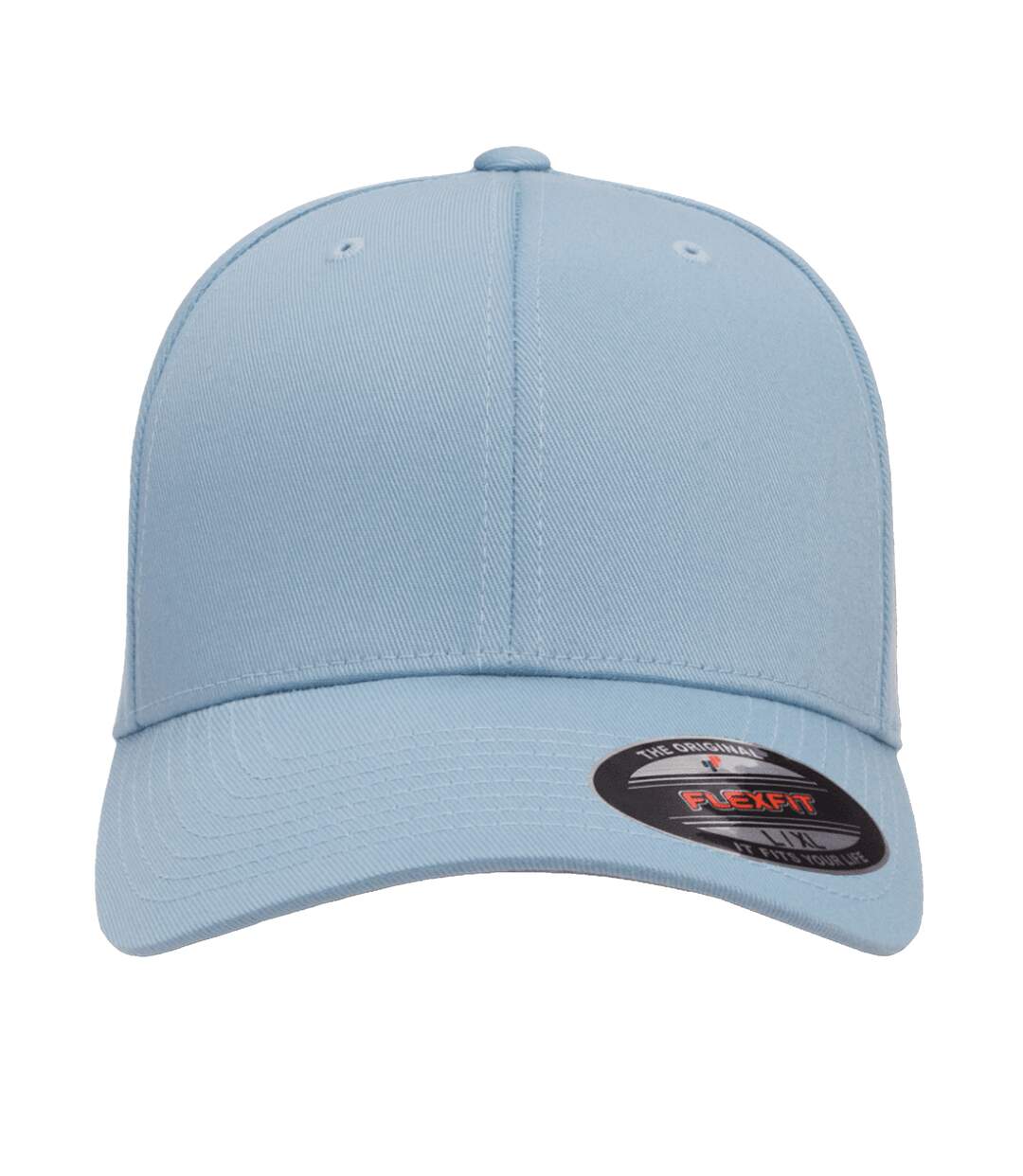 Casquette de baseball homme bleu clair Yupoong-3