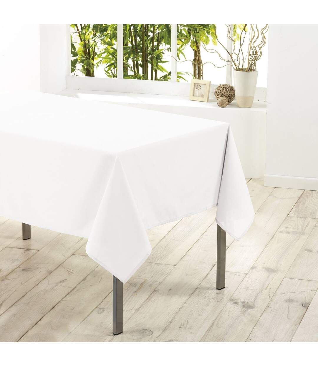 Nappe Antitache Essentiel 140x300cm Blanc-1