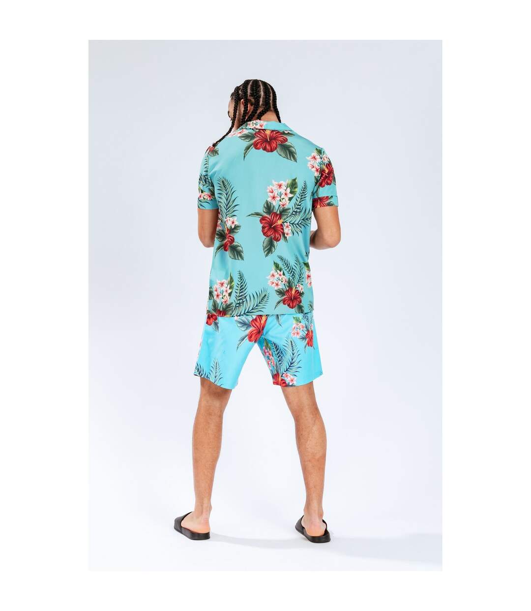 Hype Mens Aquifer Tropics Shirt (Multicolored) - UTHY4307