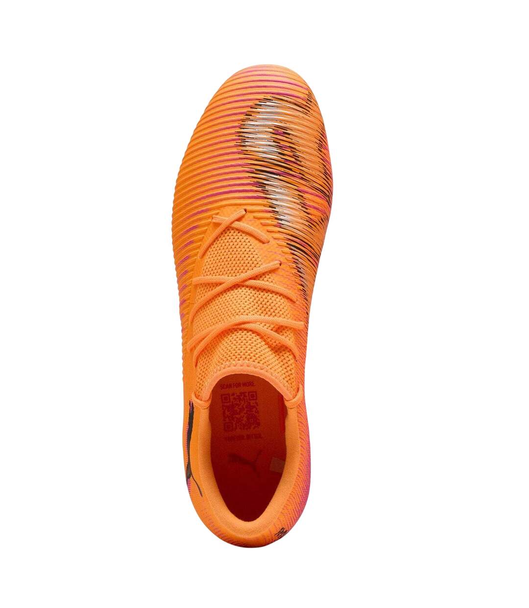 Mens Future 8 Match Low Cut Firm Ground Football Boots Heat Fire Pumice Puma-3