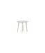 Table d'Appoint de Jardin Ronde Lina 40cm Beige-3