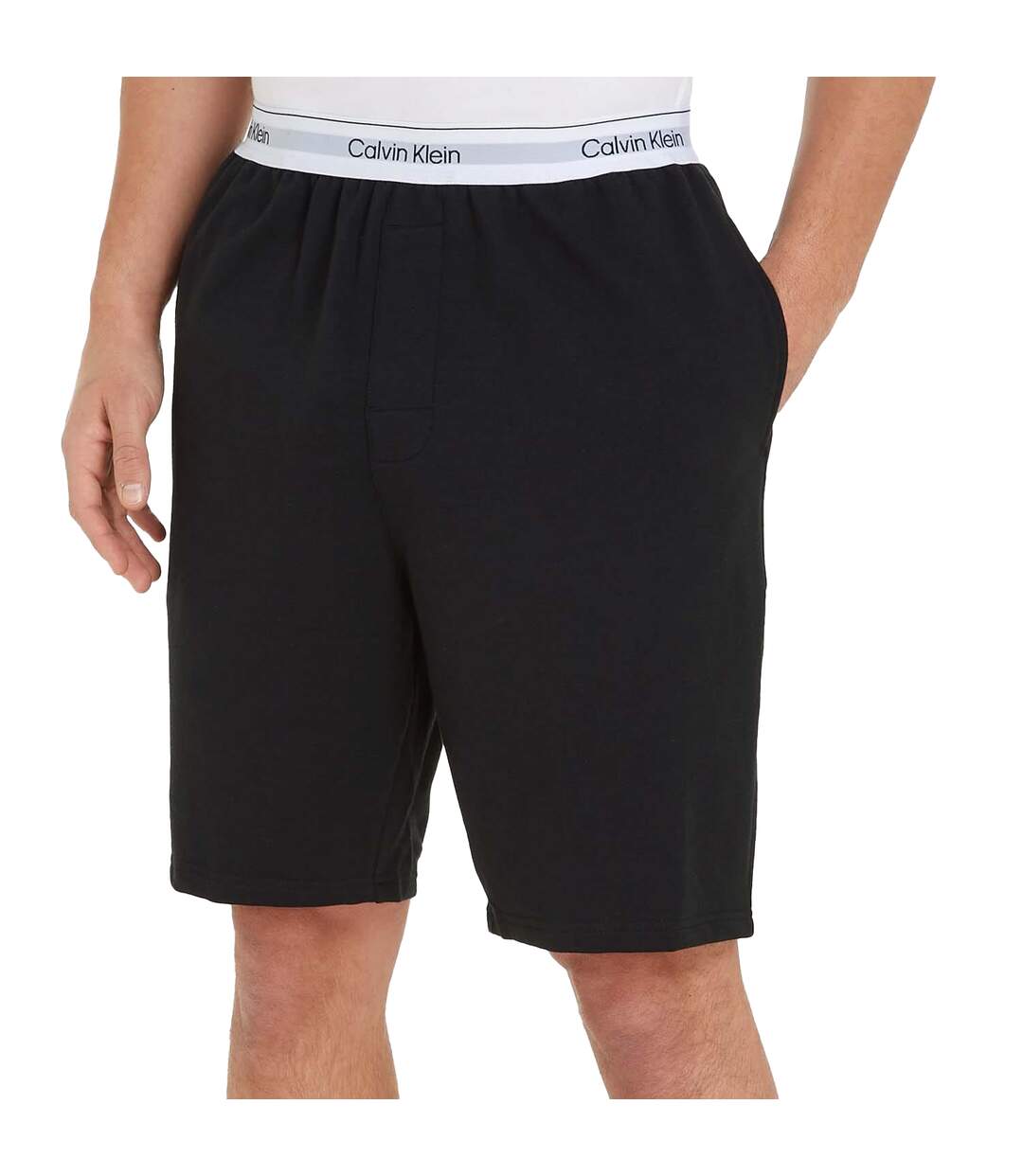 Short Homme Noir Calvin Klein-4