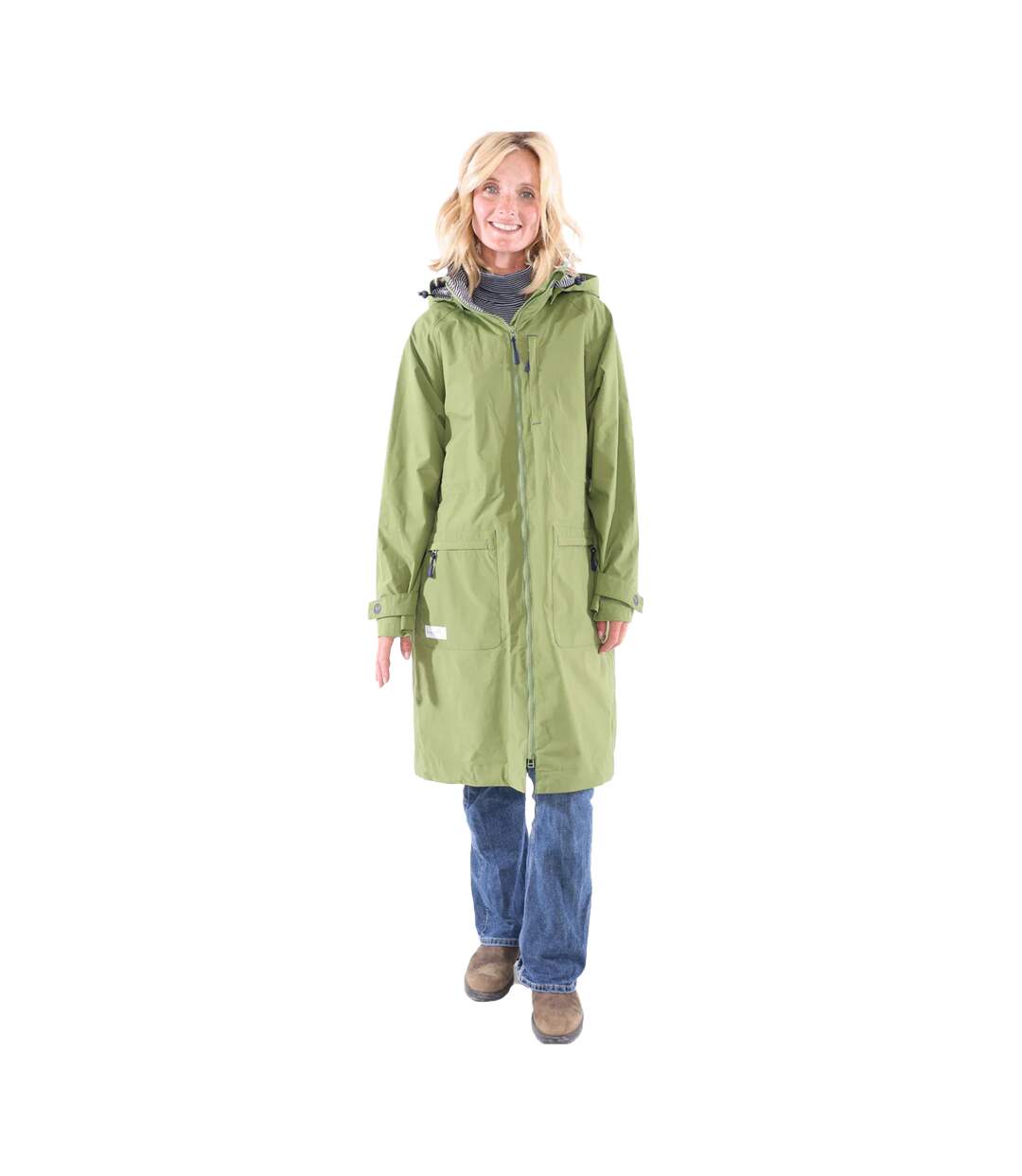 Veste Imperméable Femme Vert Lazy Jacks-1