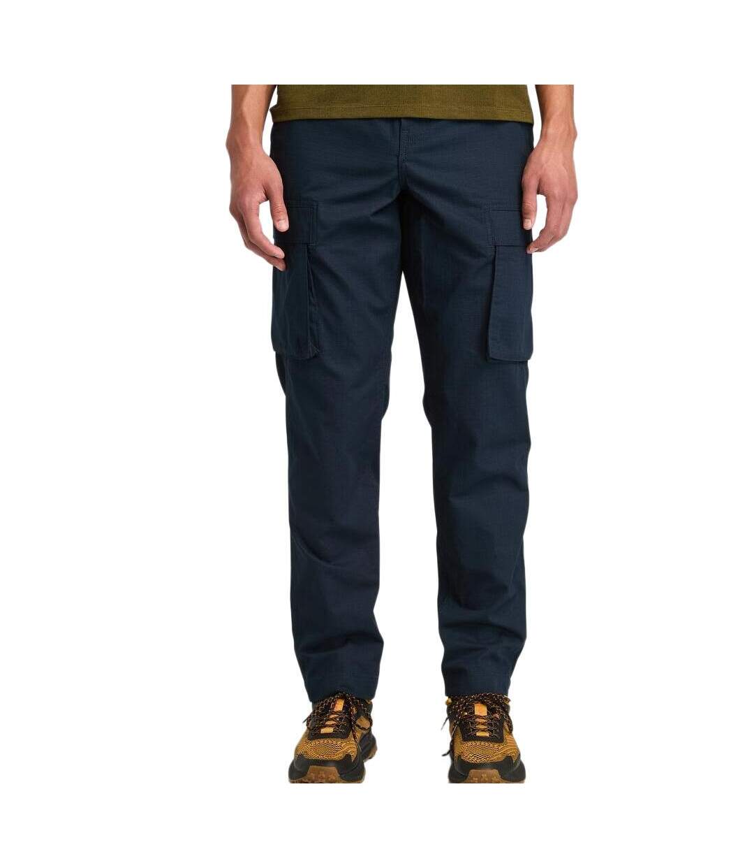 Pantalon droit cargo marine homme timberland badge ripstop - l-1