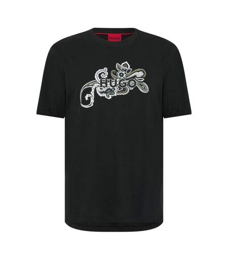 T-shirt Dulive Homme Noir Hugo