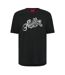 T-shirt Dulive Homme Noir Hugo-1