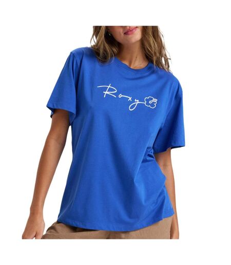 T-Shirt bleu femme roxy hangloose